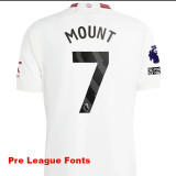 23-24 Man Utd Third Fans Soccer Jersey