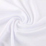 2024 AD08 White Training Short Suit