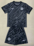 24-25 CHE Black GoalKeepe Kids Soccer Jersey