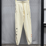 W9纯棉卫裤 NK White Top Quality Sweatpants (Have Pocket)