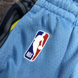 22-23 GRIZZLIES Blue Top Quality NBA Pants (Trapeze Edition) 飞人版