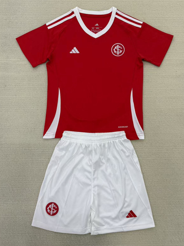 25-26 Internacional Home Kids Soccer Jersey