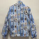 24-25 Argentina Blue Champion Edition Double Sided Windbreaker (双面风衣)