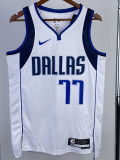 22-23 Dallas Mavericks DONCIC #77 White Home Top Quality Hot Pressing NBA Jersey