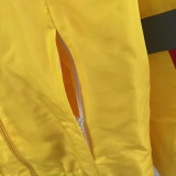 23-24 Tigres UANL Yellow Windbreaker (红边-蓝标)