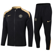 24-25 PSG Black Jacket Tracksuit