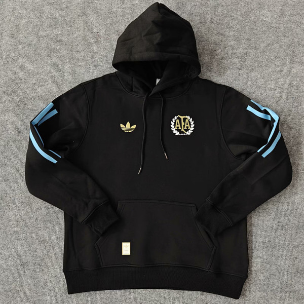 24-25 Argentina Black Hoody 黑色(加绒)