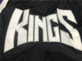 Kings Black City Edition Top Quality NBA Pocket Pants #国王队