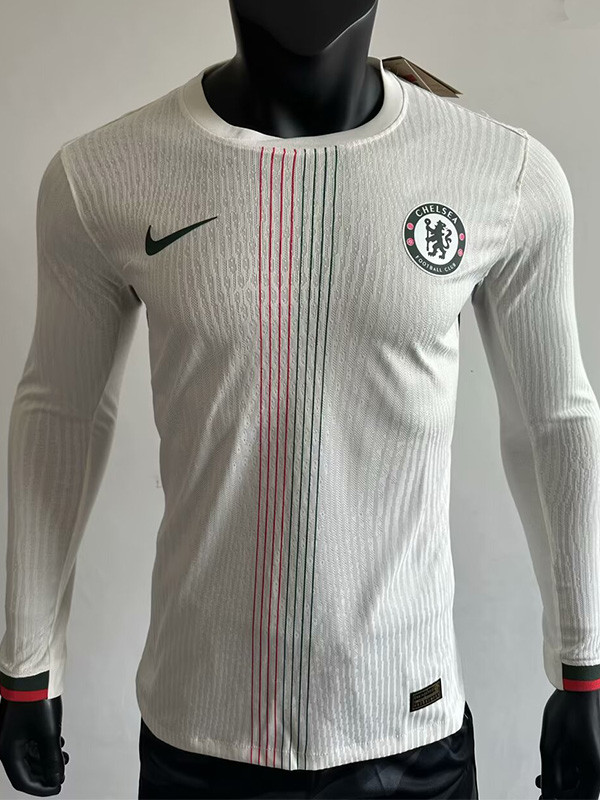 25-26 CHE Away Long Sleeve Player Version Soccer Jersey (长袖球员)