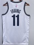 22-23 NETS IRVING #11 White Top Quality Hot Pressing NBA Jersey