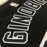 22-23 SA Spurs GINOBILI #20 Black Top Quality Hot Pressing NBA Jersey (Retro Logo)