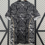 23-24 RMA Black Special Edition Fans Soccer Jersey *队徽花纹