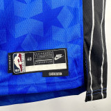 23-24 Magic WAGNER #22 Dark Blue Top Quality Hot Pressing NBA Jersey (Retro Logo)(V领)