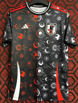 24-25 Japan Black Grey Special Edition Fans Training Shirts *日月星辰