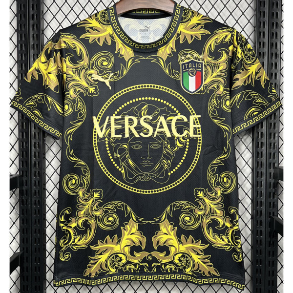 24-25 Italy Black Gold Special Edition Training Shirts #黑金