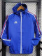 2024 New AD Blue Windbreaker