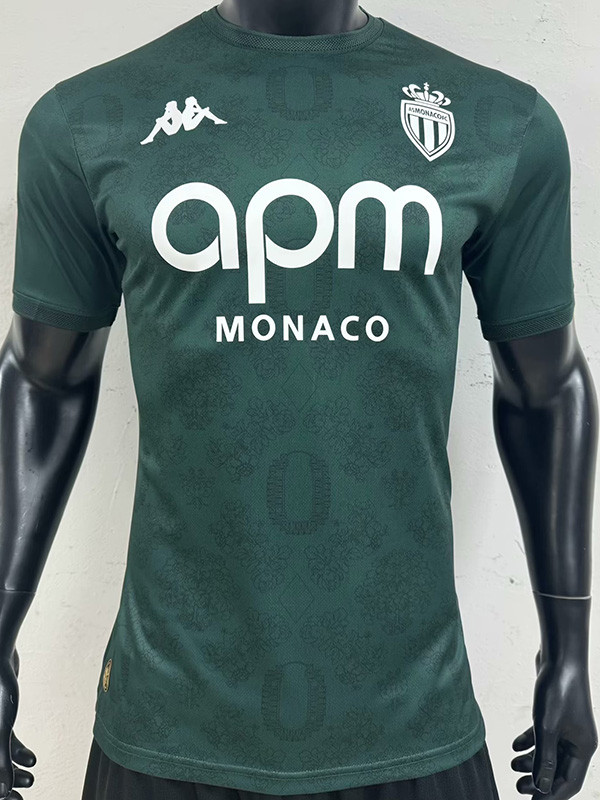 24-25 Monaco Away Player Version Soccer Jersey