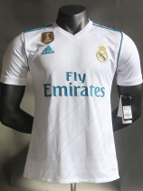 2017-2018 RMA Home Player Version 球员 Retro Soccer Jersey