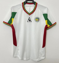 2002 Senegal White Retro Soccer Jersey