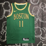 2020 CELTICS IRVING #11 City Edition Green Top Quality Hot Pressing NBA Jersey