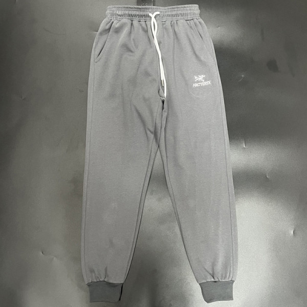 W4纯棉卫裤 ARC-TERYX Grey Top Quality Sweatpants (Have Pocket)