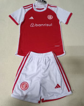 24-25 Internacional Home Kids Soccer Jersey