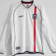 2002 England Home Retro Long Sleeve Soccer Jersey (长袖)