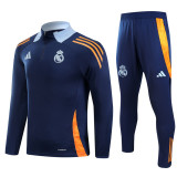 24-25 RMA Royal blue Half Pull Tracksuit (半拉链)