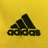 2011-2012 RMA Yellow GoalKeeper Retro Soccer Jersey (带章)