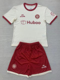 24-25 Bristol City Away Kids Soccer Jersey