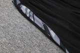 24-25 AD Black Half Pull Tracksuit #06 (半拉链)