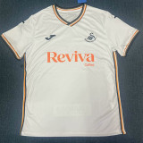 24-25 Swansea City Home Fans Soccer Jersey