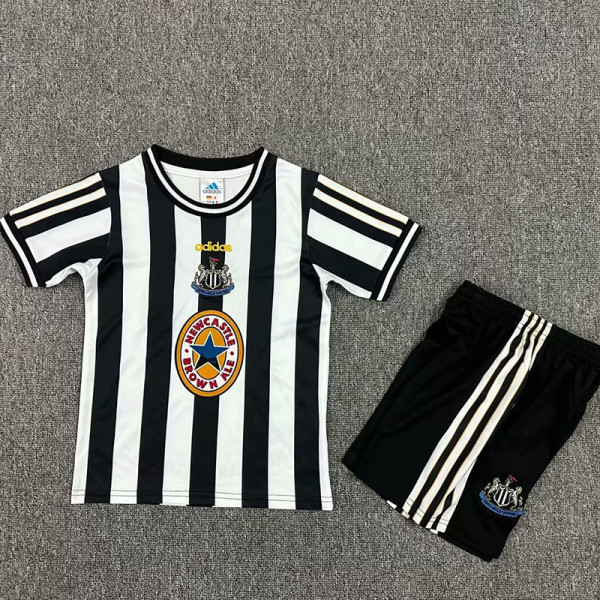 1997-1999 Newcastle Home Kids Retro Soccer Jersey