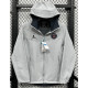 24-25 PSG Jordan Grey Outdoor Jackets #RK901冲锋衣