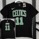 T167 CELTICS IRVING #11 Black High Quality Casual T-Shirt