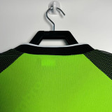1998-1999 Man Utd Green Goalkeeper Long Sleeve Retro Soccer Jersey (长袖)