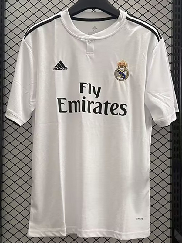 2018-2019 RMA Home Retro Fans Soccer Jersey
