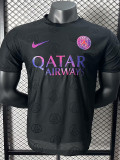 24-25 PSG Black Casual style Player Version Training shirts
