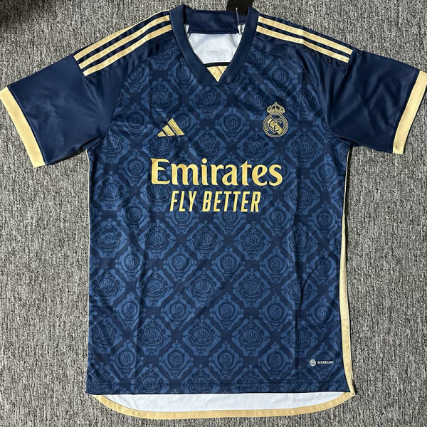2023 RMA Royal blue Special Edition Fans Training Shirts (金色边)