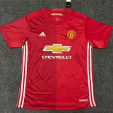 2016-2017 Man Utd Home Retro Soccer Jersey