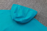 24-25 PSG Lake blue Hoodie Jacket Tracksuit #F568