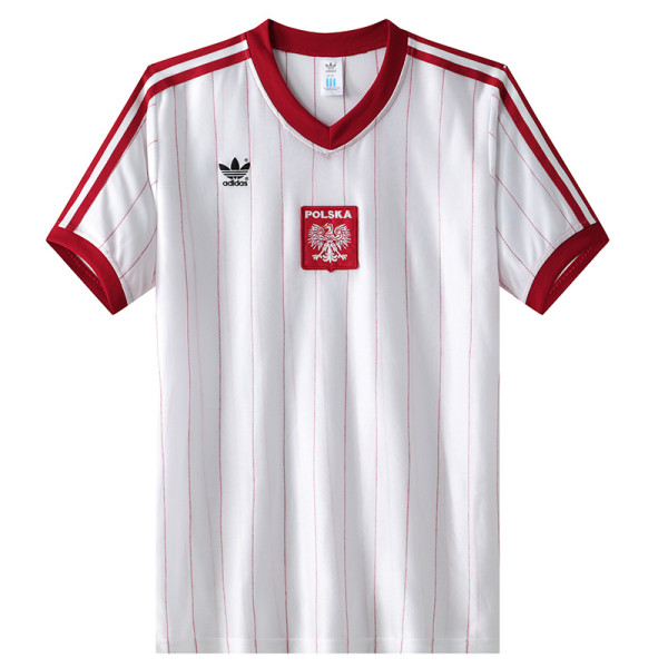 1982 Poland Home Retro Soccer Jersey