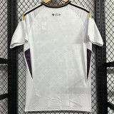 24-25 RMA White Joint Edition Fans Soccer Jersey *紫边