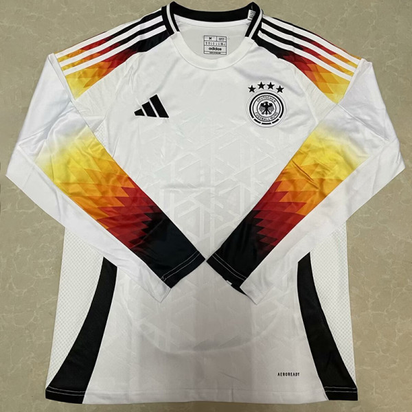 24-25 Germany Home Long Sleeve Soccer Jersey (长袖)