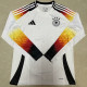 24-25 Germany Home Long Sleeve Soccer Jersey (长袖)