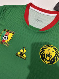 24-25 Cameroon Home Player Version Soccer Jersey