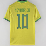 22-23 Brazil Home World Cup Fans Soccer Jersey