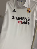 2002-2003 RMA Home Retro Soccer Jersey