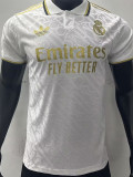 24-25 RMA White Special Edition Player Version Soccer Jersey #三叶白