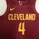 22-23 Cleveland Cavaliers MOBLEY #4 Red Top Quality Hot Pressing NBA Jersey